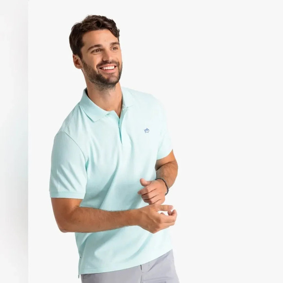 Men’s Southern Tide Blue Skipjack Polo Size Large - Picture 1 of 4